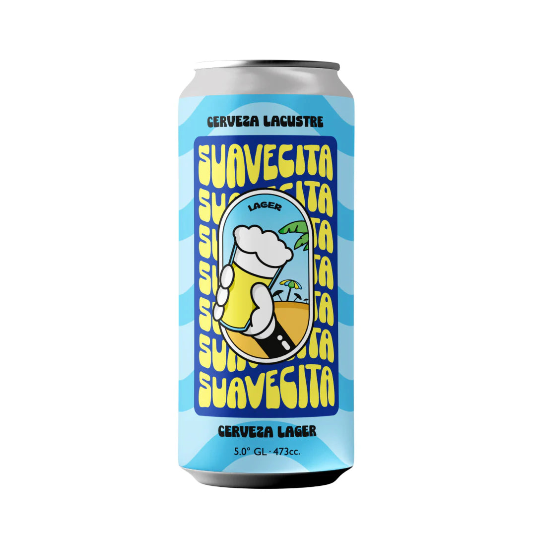 Cerveza Lacustre Suavecita - Lager 473ml