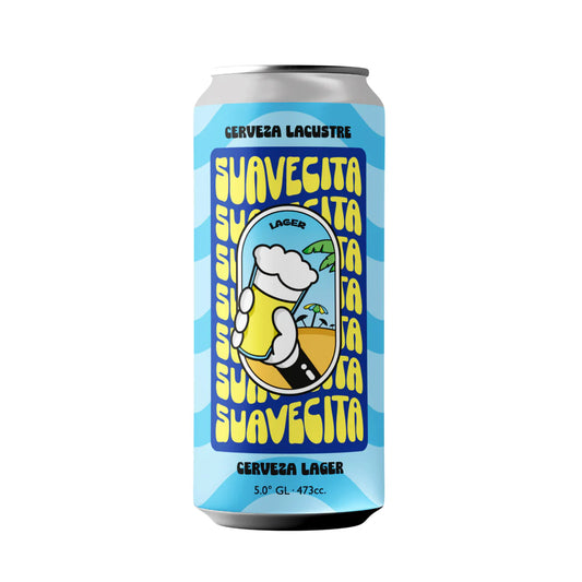 Cerveza Lacustre Suavecita - Lager 473ml