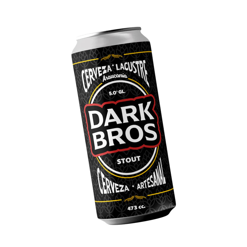 Cerveza Lacustre Dark Bros - Stout 473ml