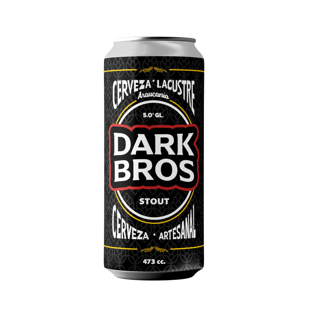 Cerveza Lacustre Dark Bros - Stout 473ml