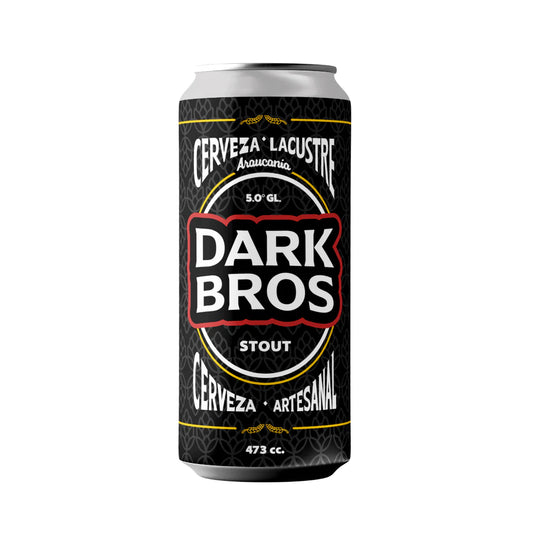 Cerveza Lacustre Dark Bros - Stout 473ml