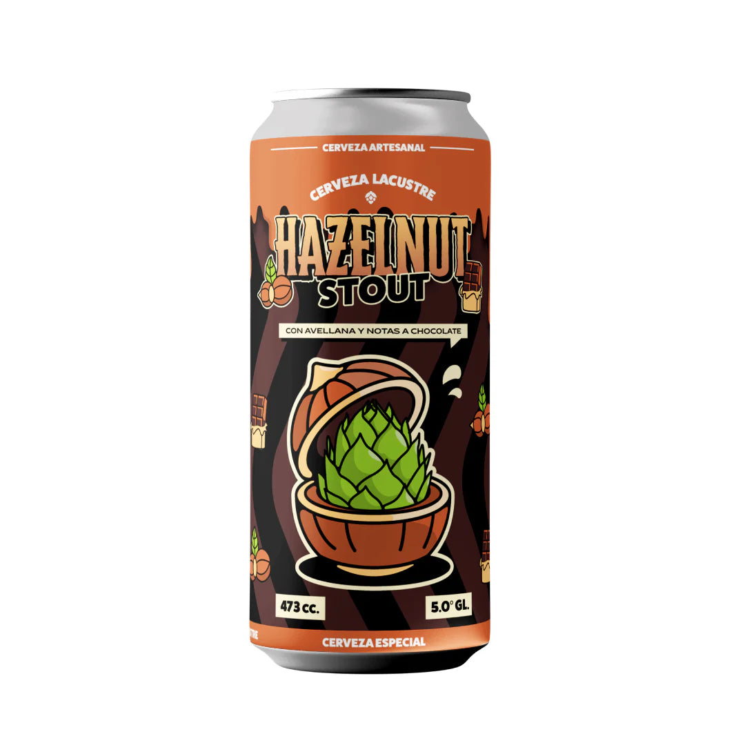 Cerveza Lacustre Hazelnut Stout 473ml