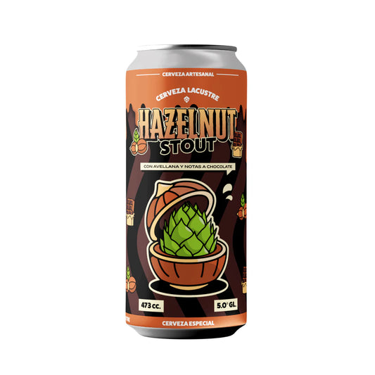Cerveza Lacustre Hazelnut Stout 473ml