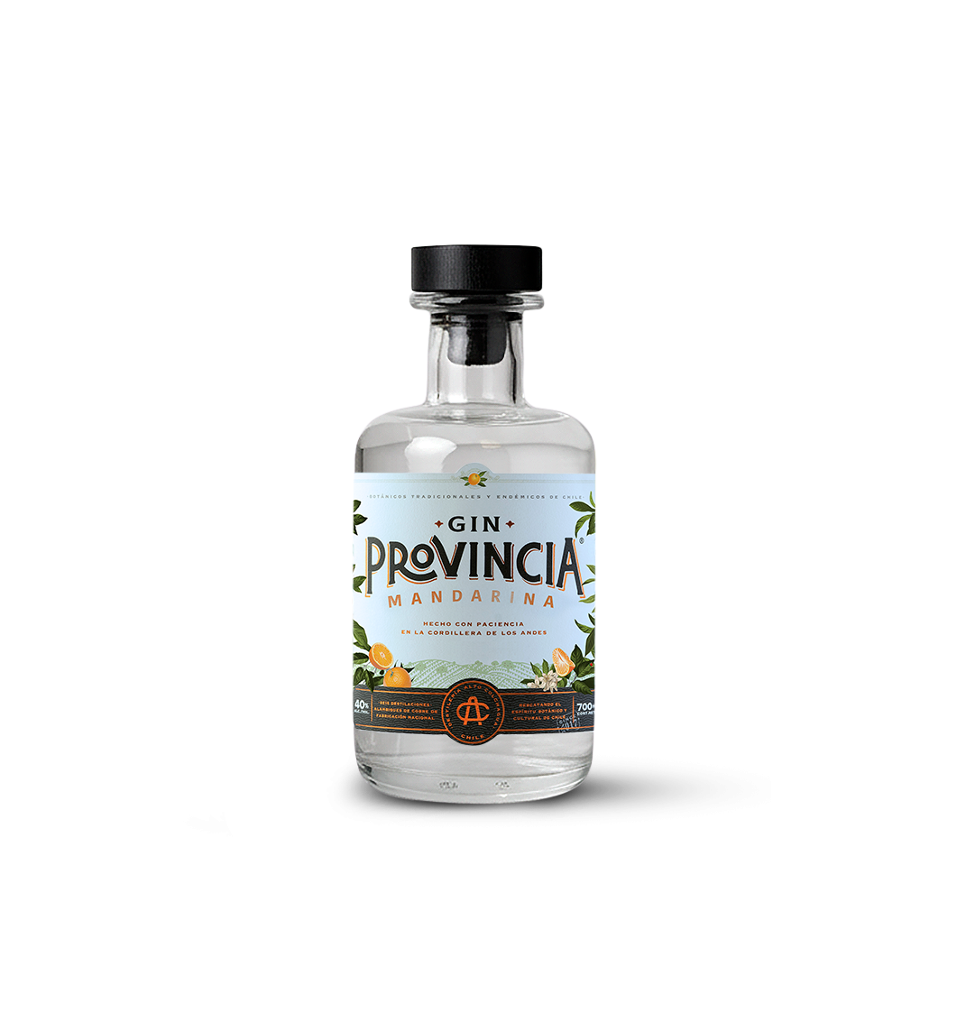 Petaca Gin Provincia Mandarina 250ml