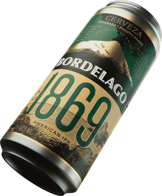 Cerveza Artesanal Bordelago 1869 - American IPA Lata 473cc