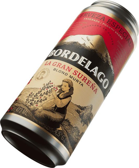 Cerveza Artesanal Bordelago La Gran Sureña - Blond Murta Lata 473cc