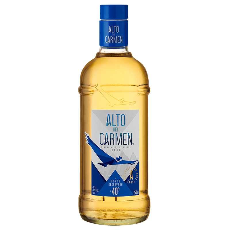 Pisco Alto del Carmen Reservado 40° botella 750 cc