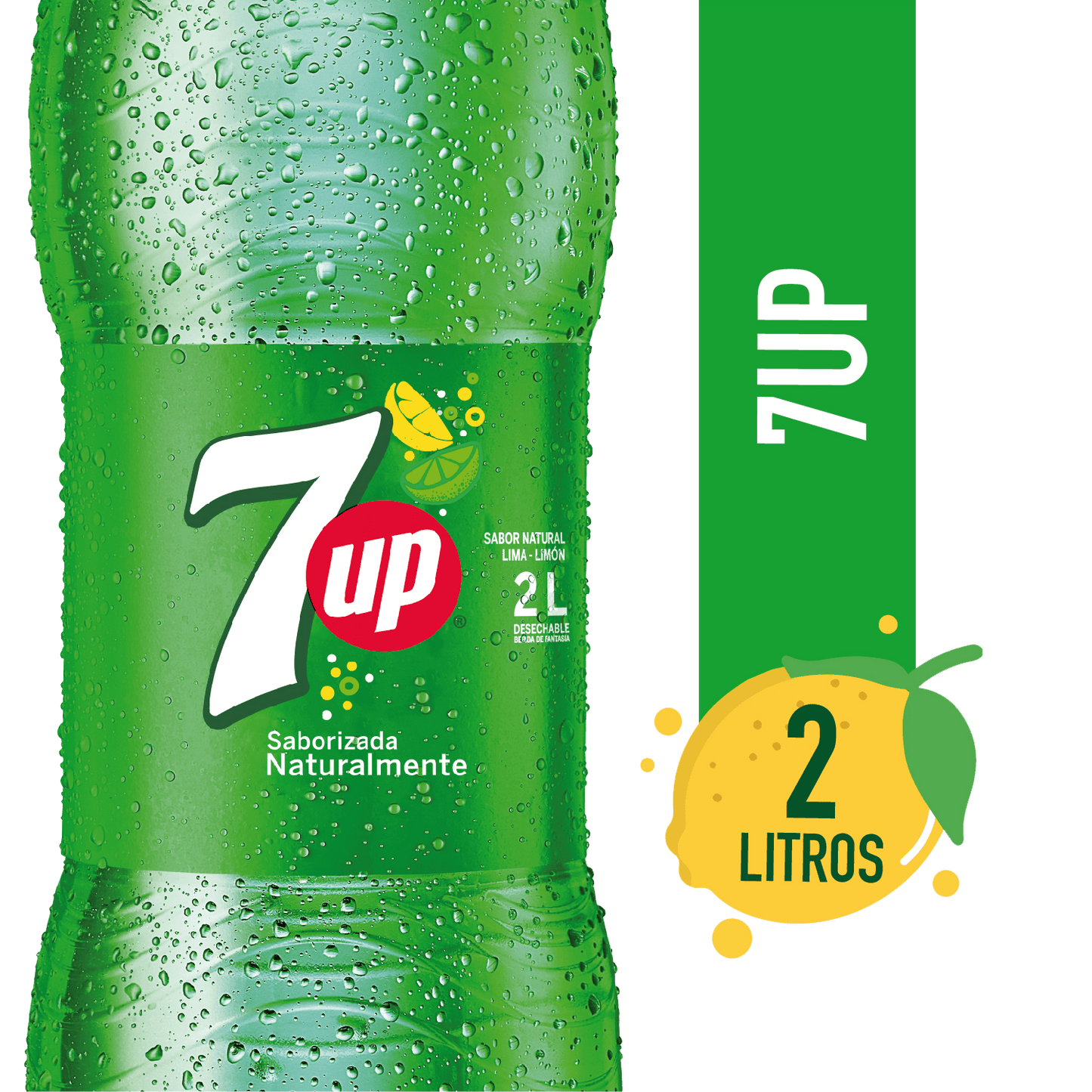 Bebida Seven Up 2 Litros