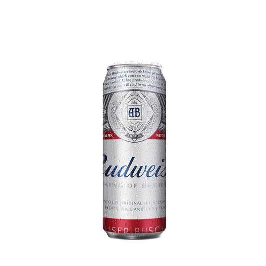 Cerveza Budweiser Lager Lata 473 cc