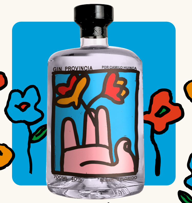Gin Provincia Desierto Florido 700 cc