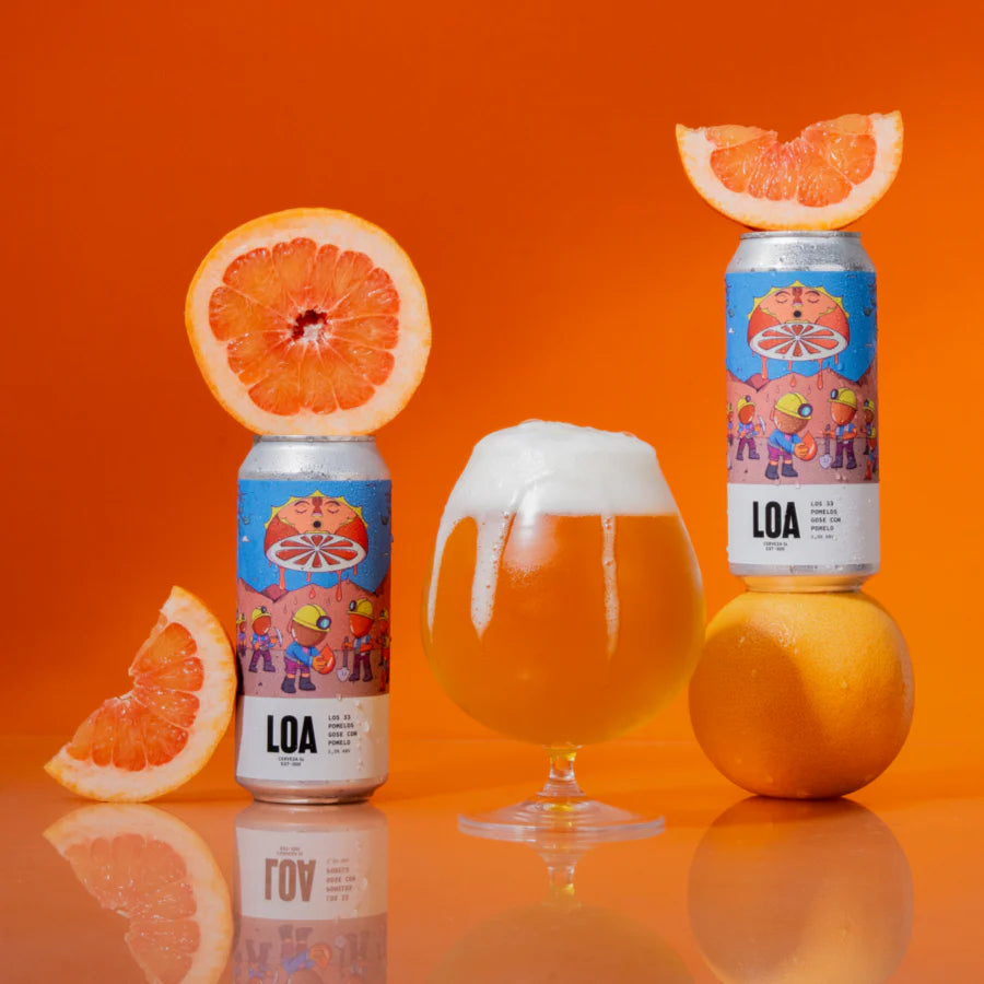 Cerveza Loa Los 33 Pomelos Gose con Polmelo 470 ml