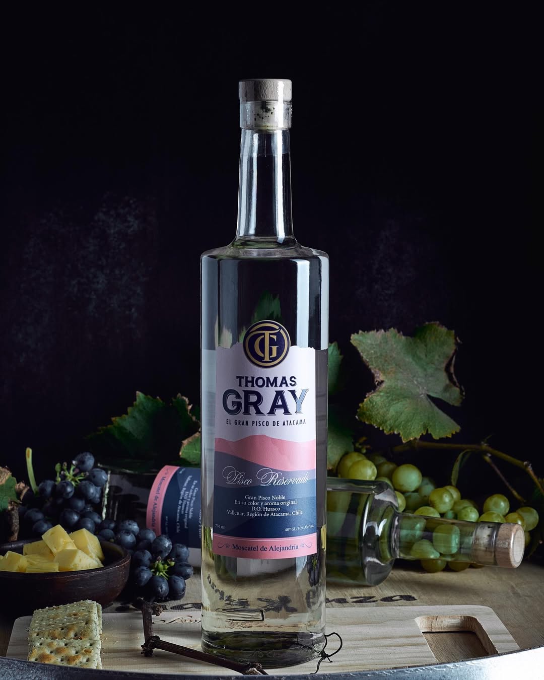 Pisco Thomas Gray Reservado 40° 750ml