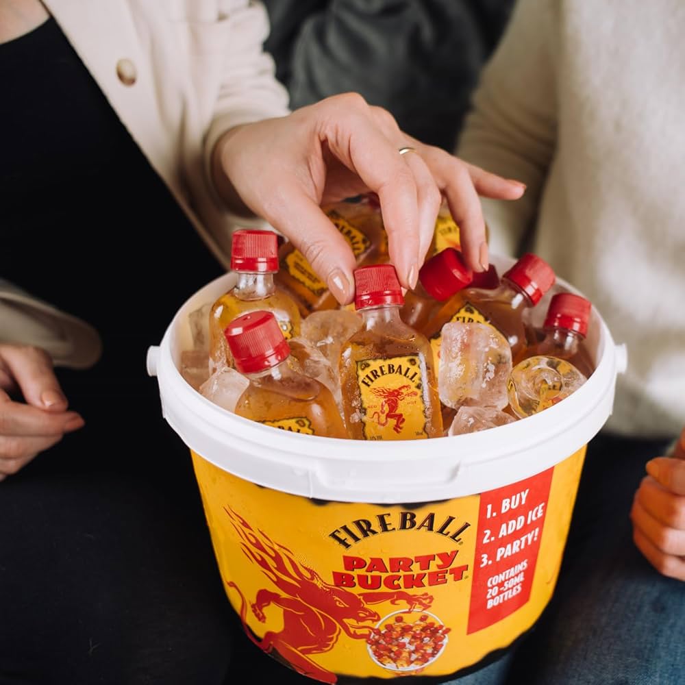 Fireball Cinnamon Whisky Party Bucket 20x50ml