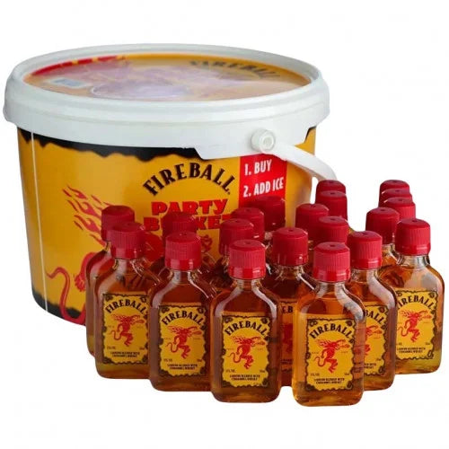 Fireball Cinnamon Whisky Party Bucket 20x50ml