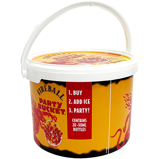Fireball Cinnamon Whisky Party Bucket 20x50ml
