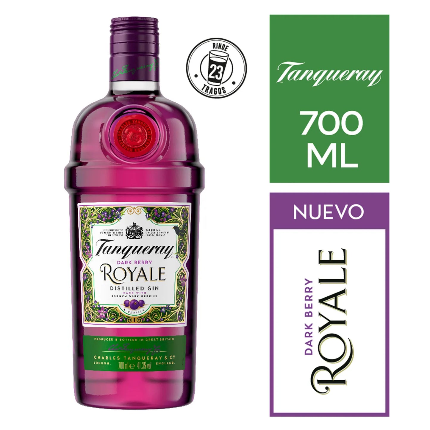 Gin Tanqueray Dark Berry Royale 700cc