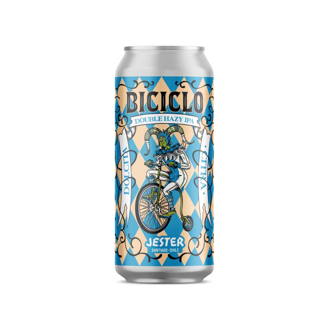 Cerveza Jester Biciclo Double Hazy IPA 473ml