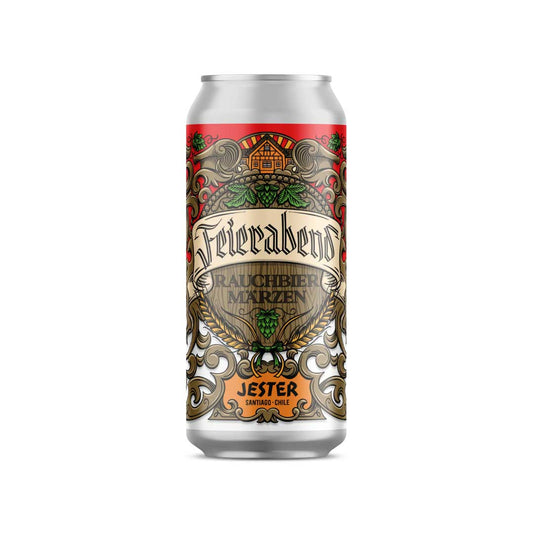 Cerveza Jester Feierabend Amber Märzen Rauchbier 473ml