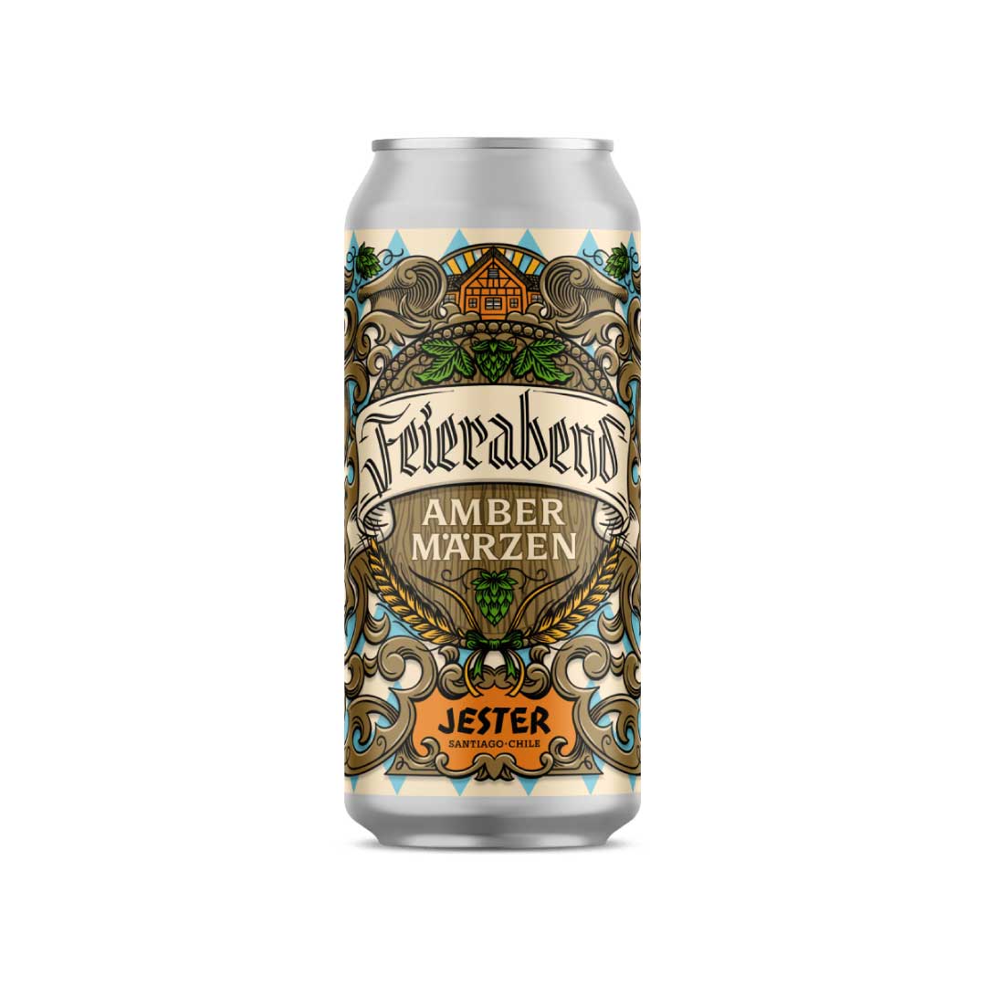 Cerveza Jester Feierabend Amber Märzen 473ml