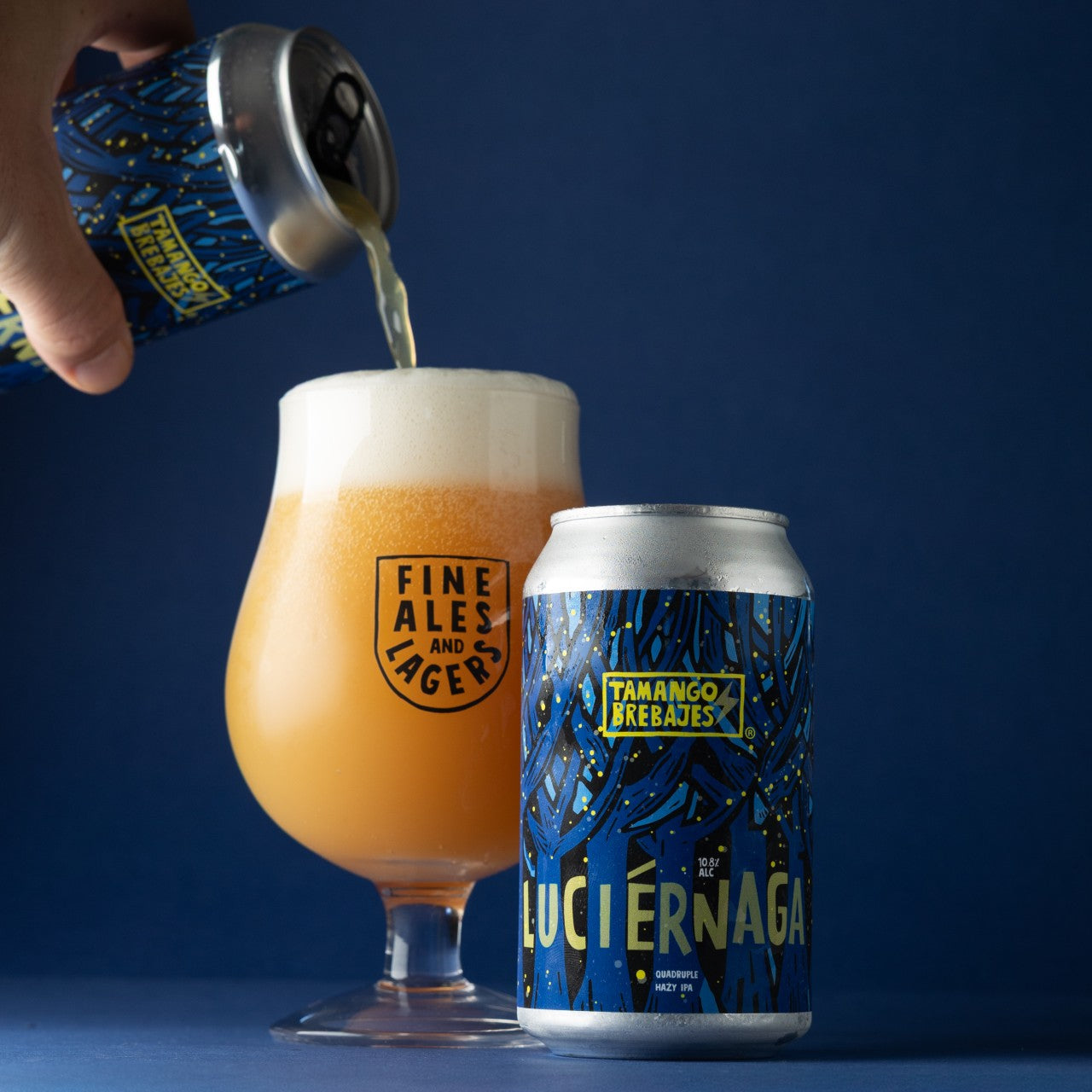 Cerveza Tamango - Luciérnaga Quadruple Hazy IPA 355 ml