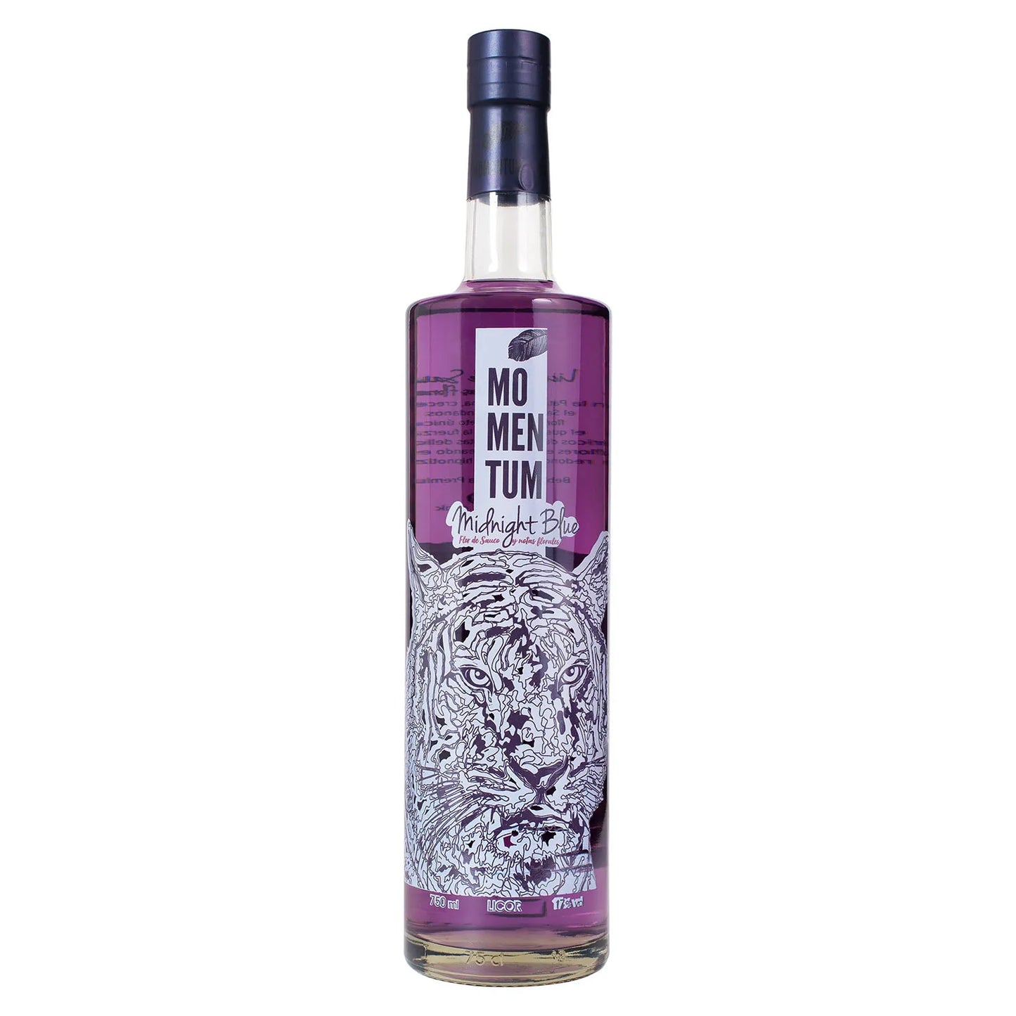 Licor Momentum Midnight Blue 17° 750cc