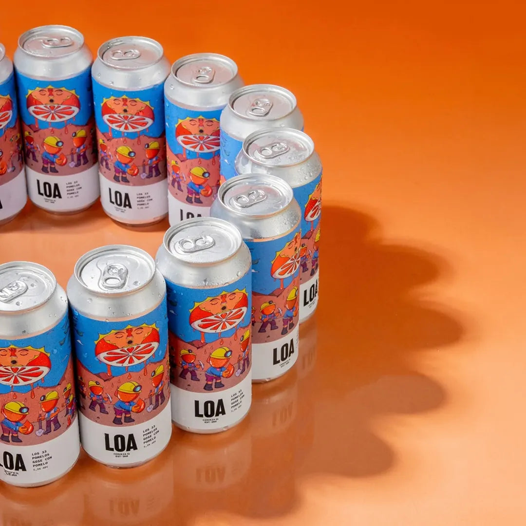 Cerveza Loa Los 33 Pomelos Gose con Polmelo 470 ml