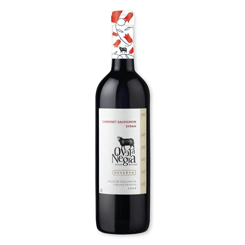 3x Vino Oveja Negra Reserva Cabernet Sauvignon Syrah 750ml