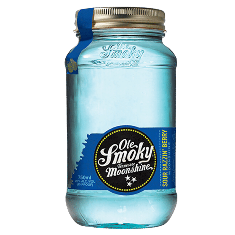 Whiskey Ole Smoky Moonshine Sour Razzin' Berry 750cc