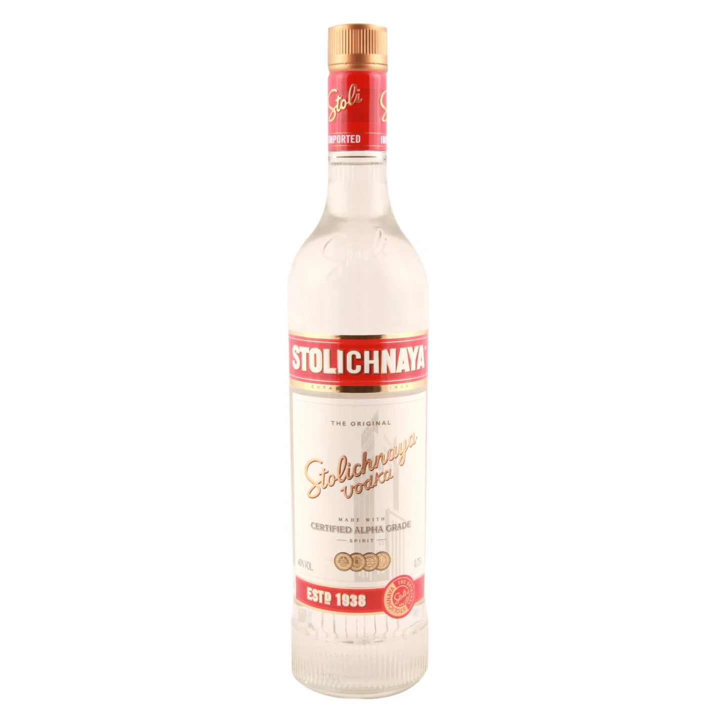 Vodka Stolichnaya 40° 750ml