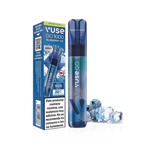 Vaporizador Vuse Go Blueberry Ice 1K 1 Unidad