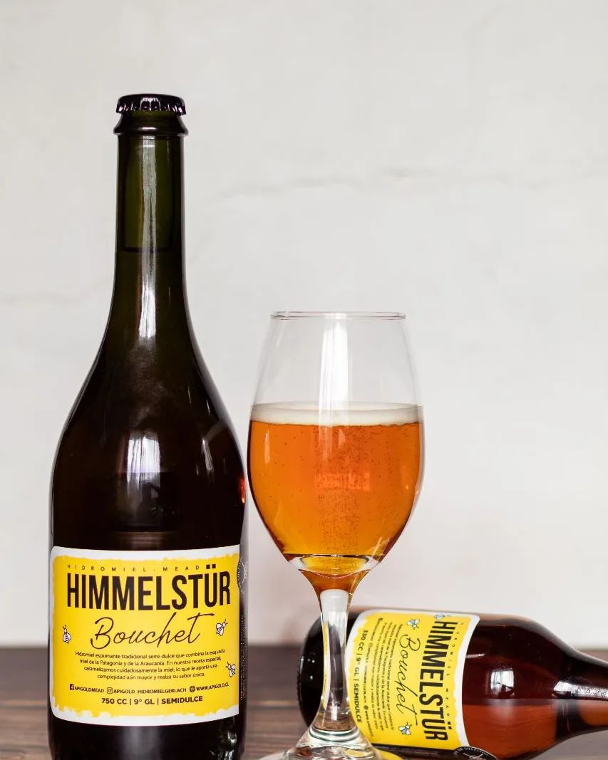 Hidromiel Apigold Himmelstür Bouchet 750 ml