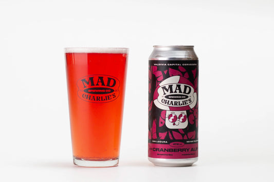 Cerveza Mad Charlie's Cramberry Ale Lata 473 Cc