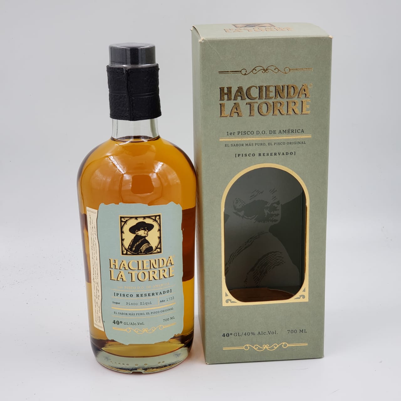Pisco Hacienda La Torre Reservado 40° 700ml