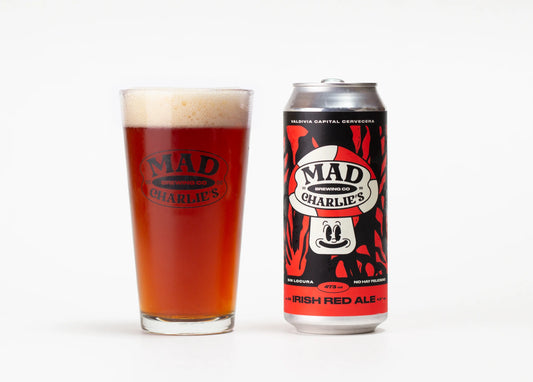 Cerveza Mad Charlie's Irish Red Ale Lata 473 Cc