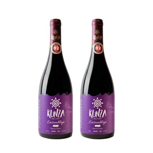 Pack 2x Vino Kunza Tunkimaya Ensamblaje 2020 750ml