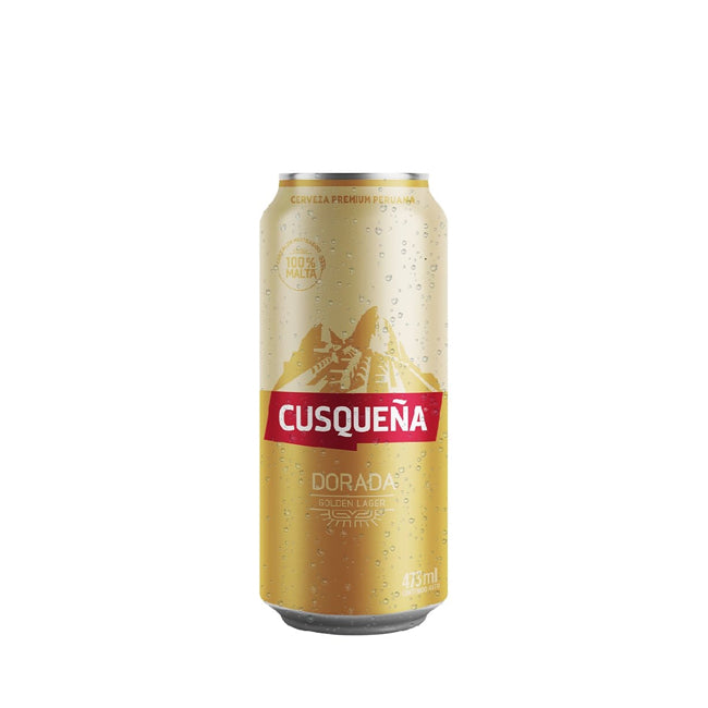 Cerveza Cusqueña Golden Lager lata 473 cc