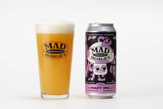 Cerveza Mad Charlie's Hazy IPA Lata 473 Cc