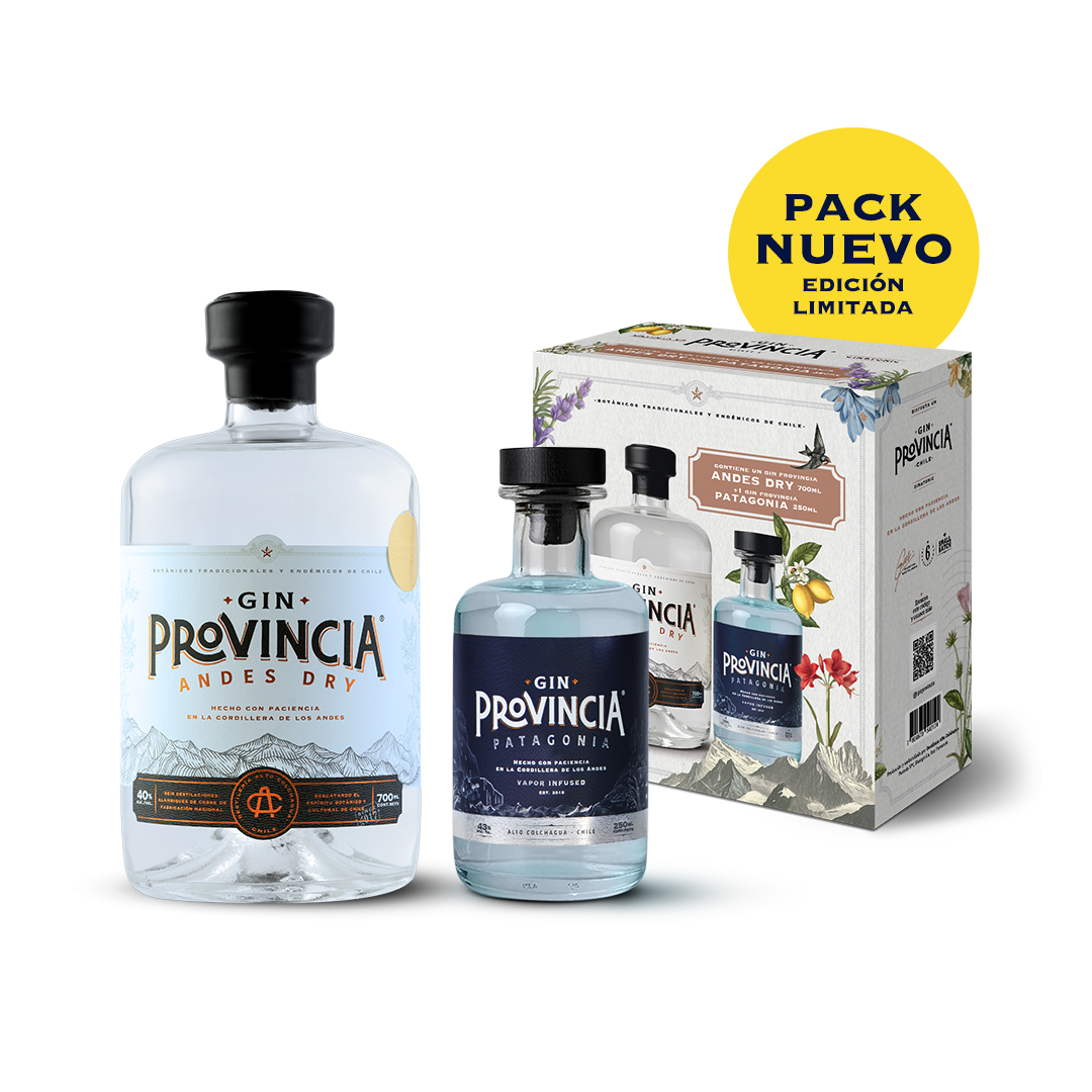 Pack Andes Dry 700 ml + Patagonia 250 ml