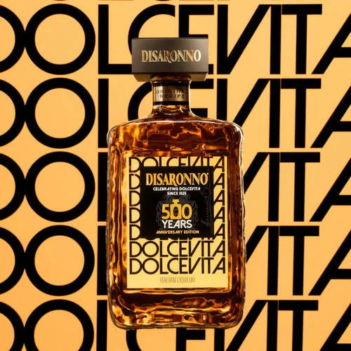 Pack Anniversary 500 Years Disaronno 700cc + 2 Vasos Vidrio