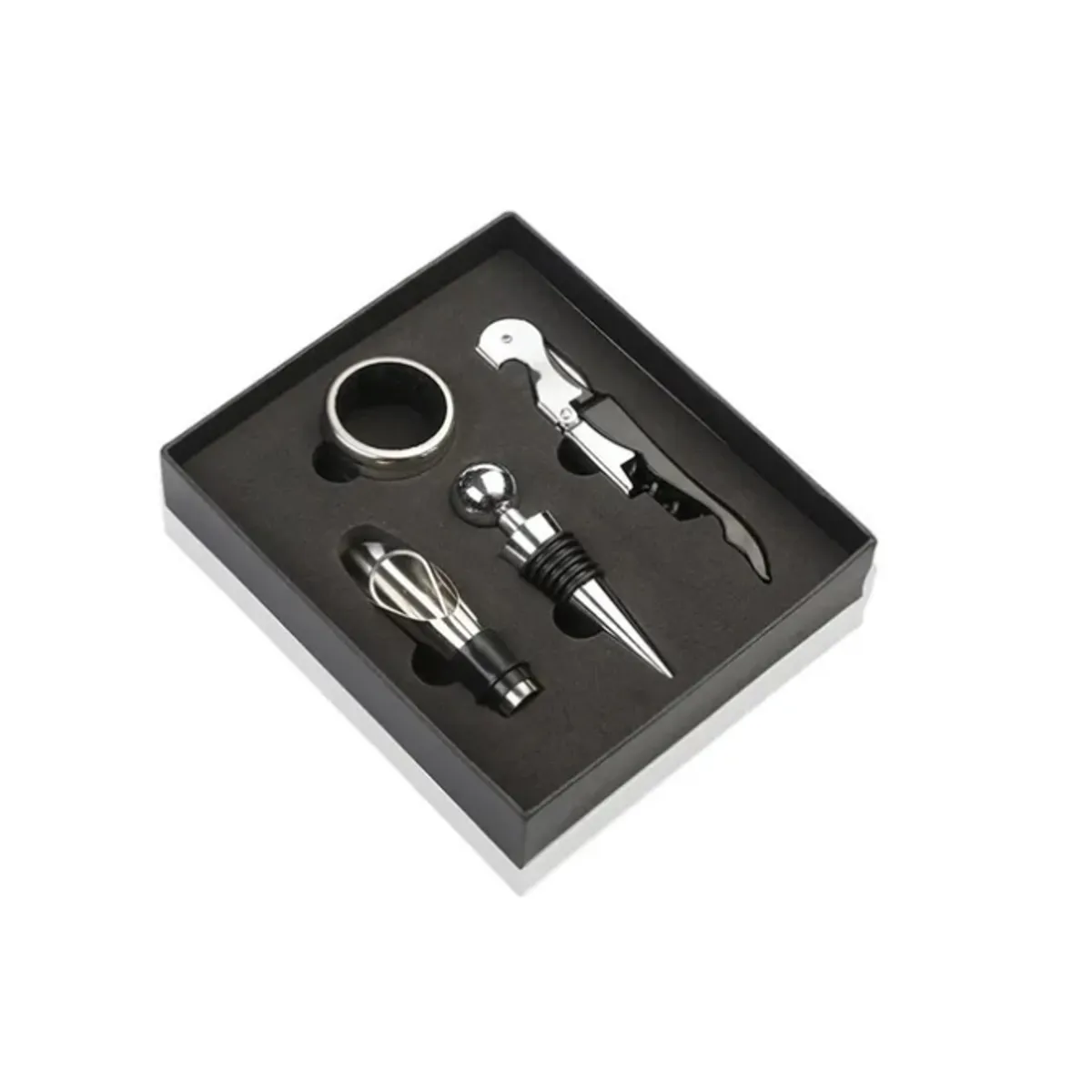 Set Destapador Vinos 4 Pcs