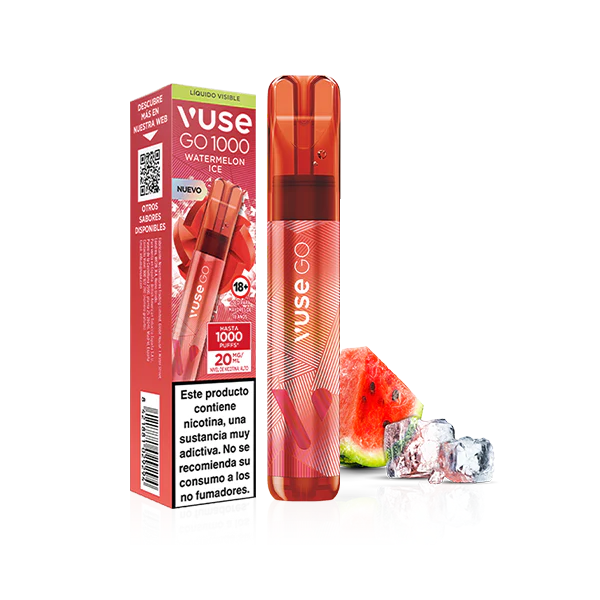 Vaporizador Vuse Go Watermelon Ice 1000 Puffs