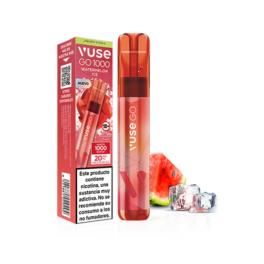 Vaporizador Vuse Go Watermelon Ice 1000 Puffs