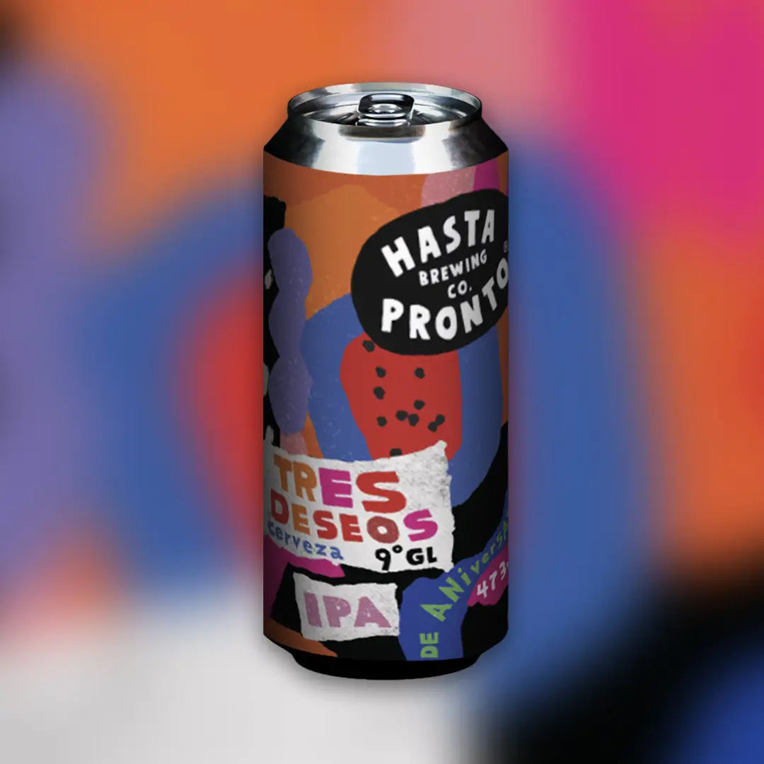 Cerveza Hasta Pronto Tres Deseos Ipa 473 cc
