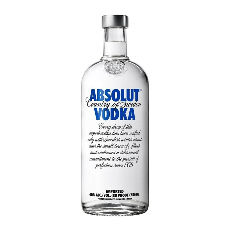 Vodka Absolut Blue 40° 750ml