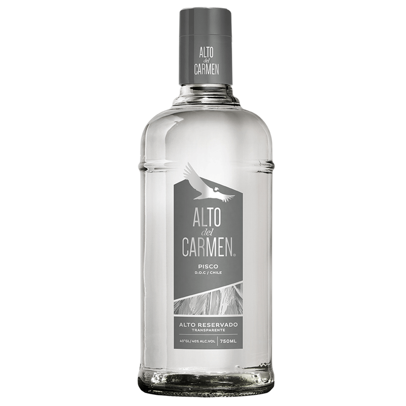 Pisco Alto del Carmen 40° Reservado Transparente
