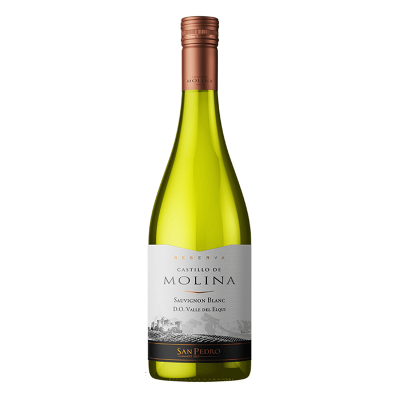 2x Vino Castillo de Molina Gran Reserva Sauvignon Blanc 750ml