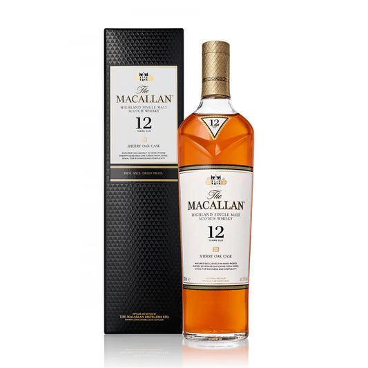 Whisky Macallan 12 años Sherry Cask Single Malt 750cc