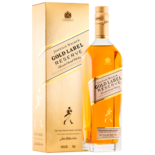 Johnnie Walker Gold Label 40° 750ml + Copa