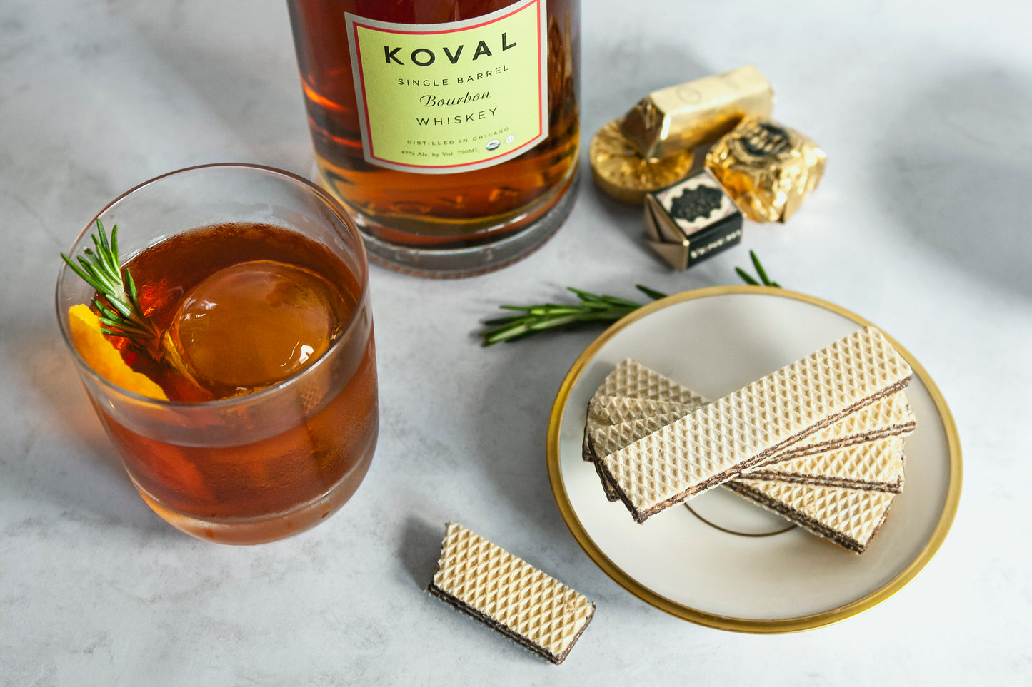 Koval Bourbon Whiskey 47° 750ml