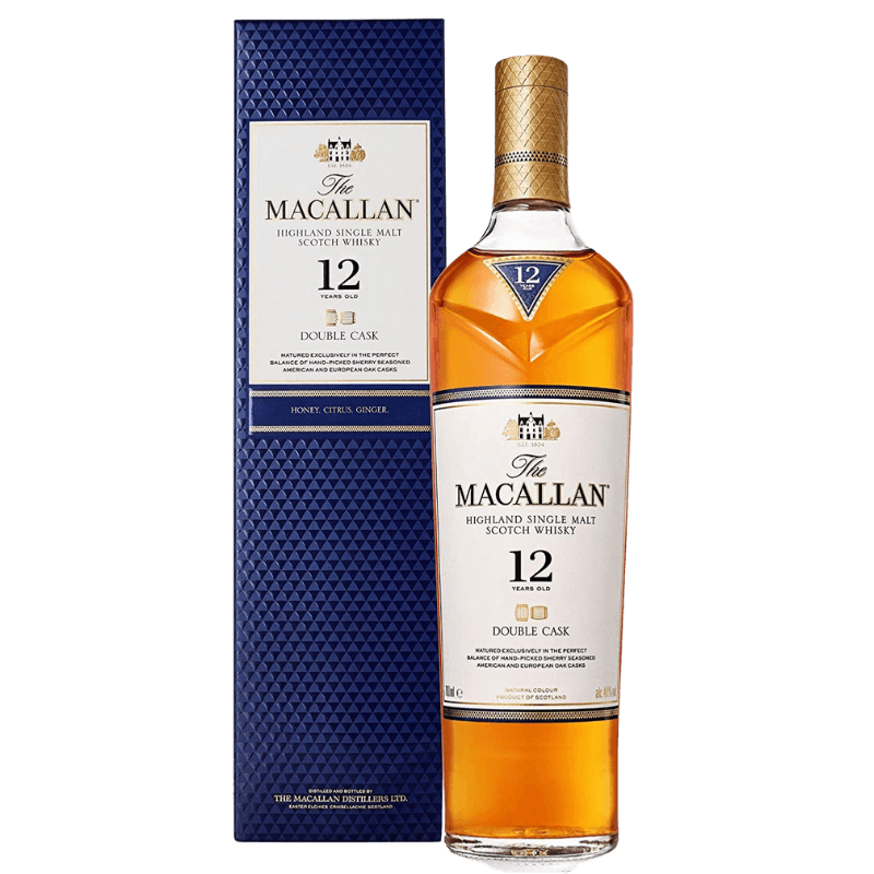 Whisky Macallan 12 años Double Cask Single Malt 750cc
